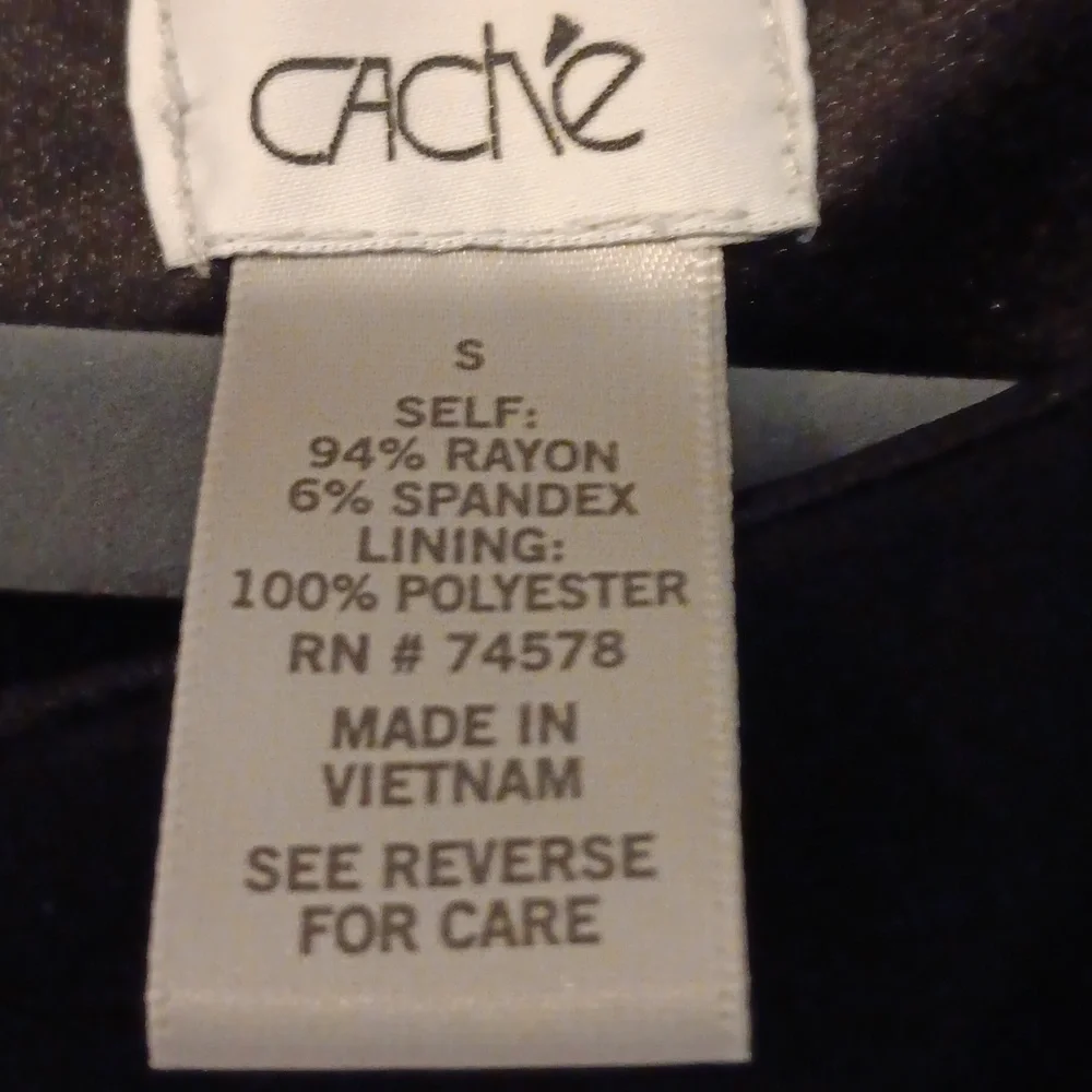 Cache Black Dress - Picture 3 of 6